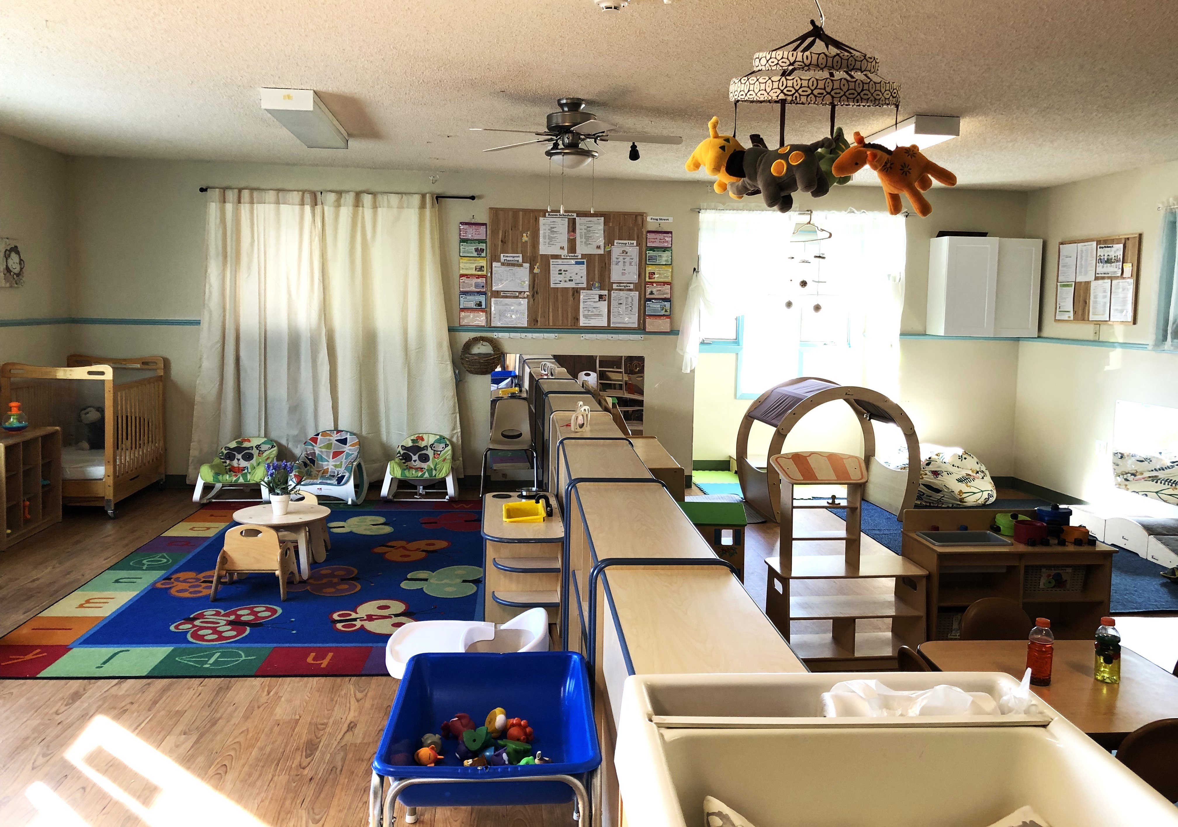 Interactive learning session at BrightPath Child Care in Falconridge, Alberta.